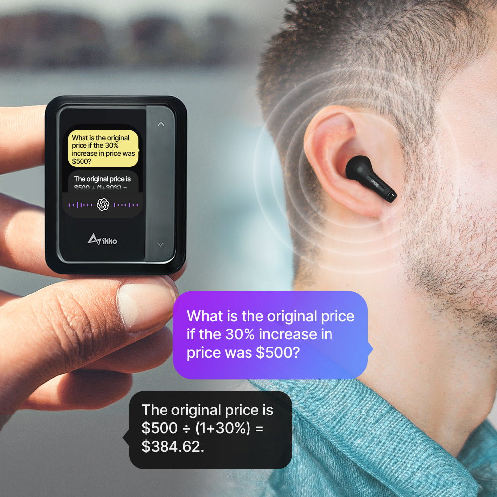 ikko audio activebuds-audio-headphones-earbuds-earphone-bluetooth-wireless-spotify-music-sound-tws-chatgpt-translator
